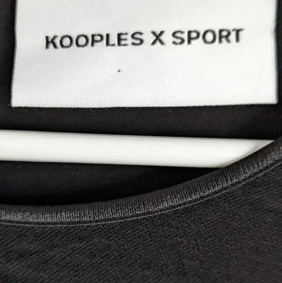 Kooples black grommet top - Picture 5 of 8
